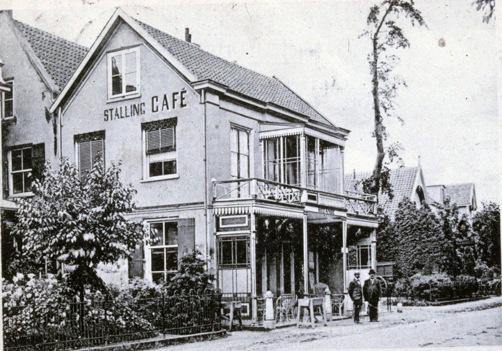 De uitspanning Rozande t.h.v. de huidige Coop.
