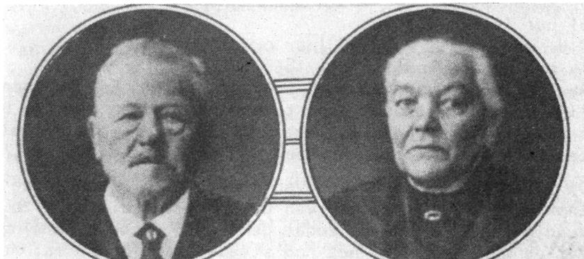 Foto uit “Gelderland in woord en beeld” t.g.v. het gouden huwelijksjubileum van het echtpaar Van Roest- Van Eibergen.