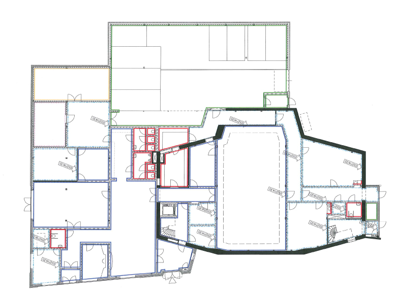 Ontwerp voor de verbouwing van de Goede Herderkerk.
